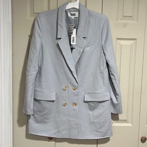 Light blue blazer. New with tags